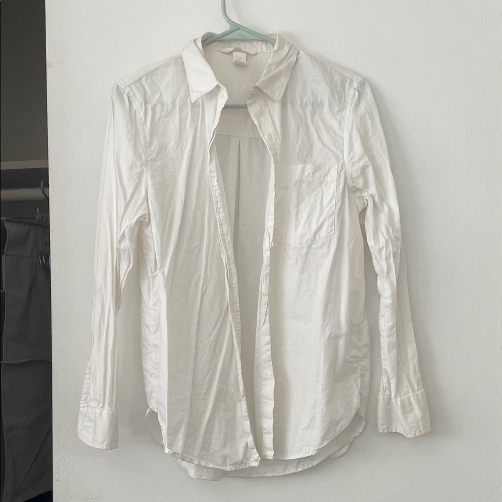 Classic White button up Shirt